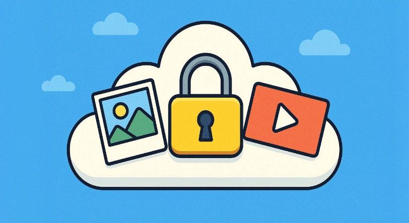Videók és fotók tárolása e2e titkosítással, mégis teljes kényelemben
