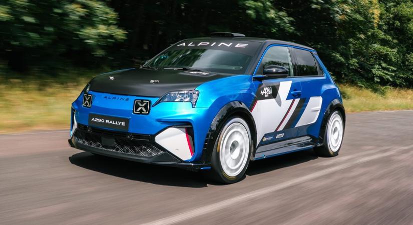 Kis retró méregzsák a vadonatúj Alpine A290 Rallye