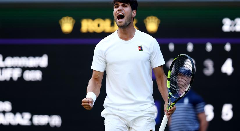 Alig hisszük el, milyen ütést mutatott be a wimbledoni címvédő