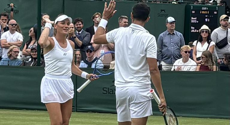 Babos Tímea világelső partnerével negyeddöntőbe jutott Wimbledonban