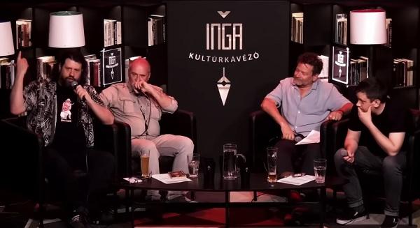 A Led Zeppelin-ről beszélgetett Lovasi András, Puzsér Róbert, Farkas Attila Márton (FAM) és Kalmár Imre