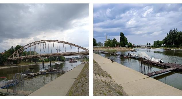 Alig van víz a folyókban, Győr az üde színfolt