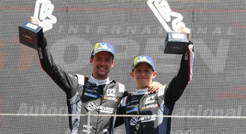 Révész Levente harmadikként zárt a Hungaroringen