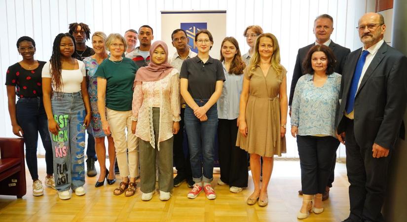 Udmurt nyelvrokon a Summer University Nyíregyházán
