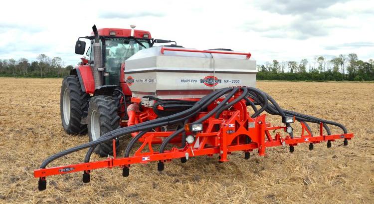 ECO-MULCH MULTI-PRO – pontos kijuttatás hidraulikus meghajtással