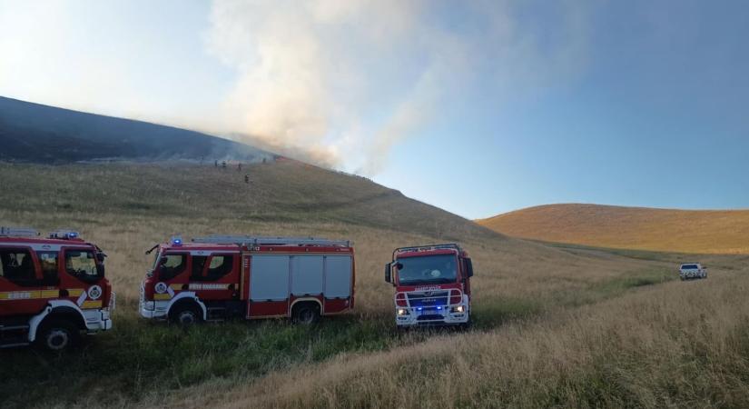 Balesetek és szabadtéri tüzek a hőségben