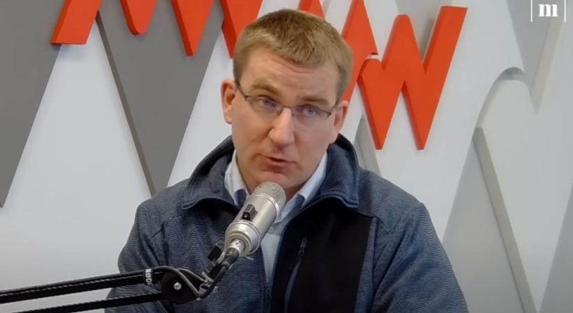 Színt vallott Rácz András: neki a Mandiner a propaganda, az ukrán Pravda pedig az igazi újság