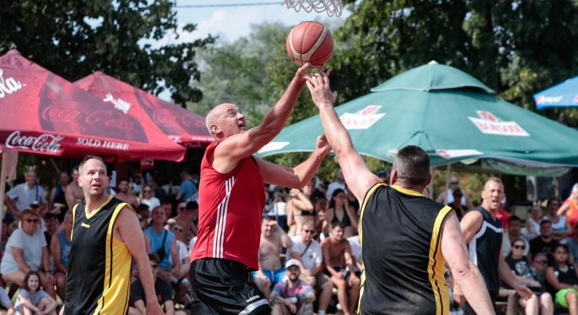 Rába Beach Basket: örömkosárlabda a Rába-parton - Fotók, videók!