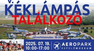Kékvillogós járműcsodák költöznek az Aeroparkba, 2025. július 19.
