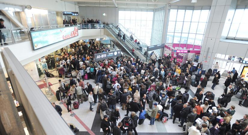 Átmenetileg lezárták a budapesti Liszt Ferenc-repülőteret a vihar miatt