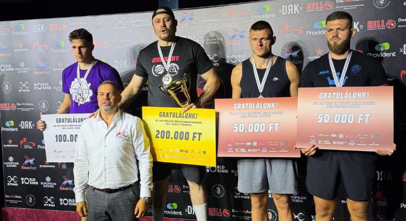 Az egerszegi bunyós, Kovács Márk bronzérmes a felnőtt ob-n