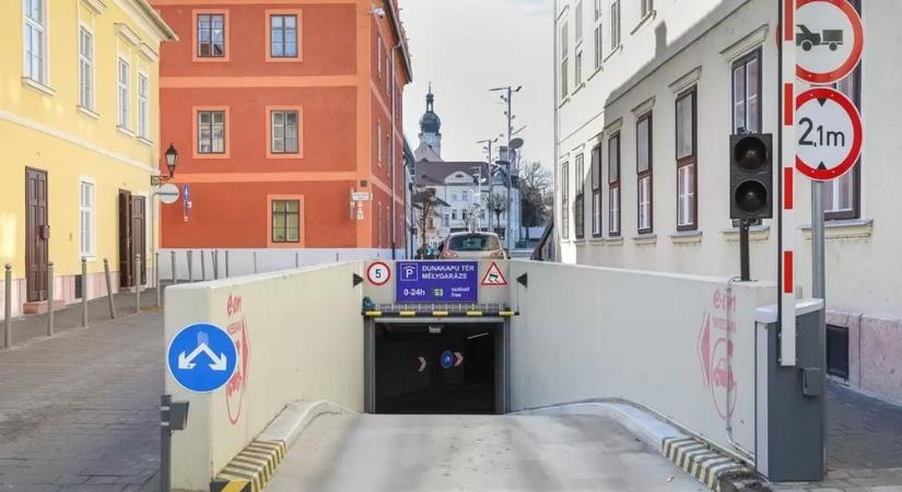 Zárva lesz a Dunakapu mélygarázs Győrben