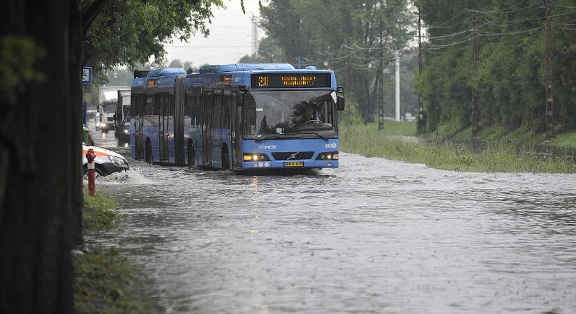 Káosz a fővárosban – Budapestet is megbénította a vihar