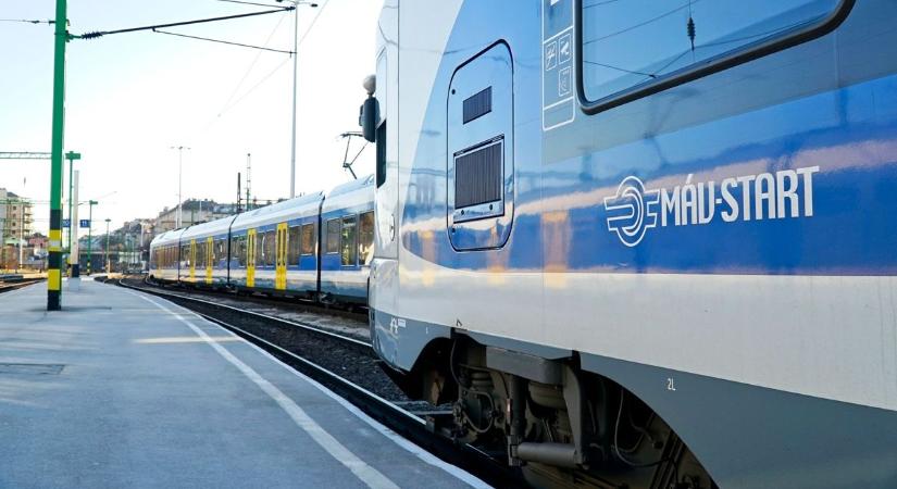 Fákat döntött a sínekre a viharos szél, akadozik a vasúti közlekedés