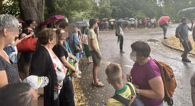 „Elfogytak a pótlóbuszok”: tömeg várja a budaörsi vasútállomáson, hogy valahogy hazajusson