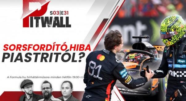 Pitwall: Sorsfordító hiba Piastritól?