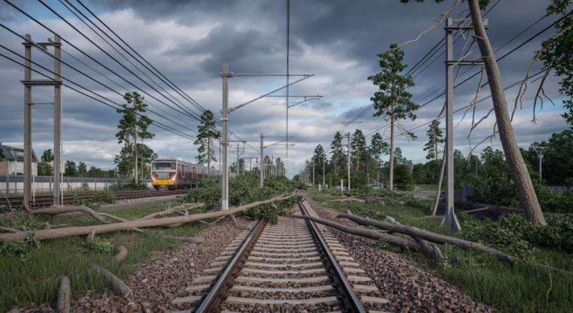 Bejelentették a vasútikatasztrófa-helyzetet