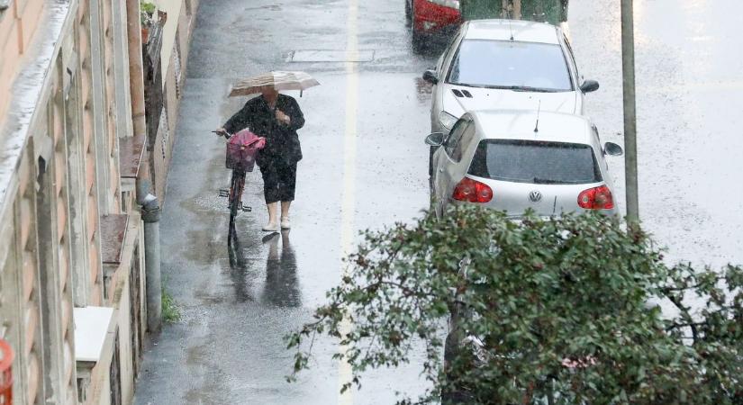 A szakértő szerint nagy szerencsénk volt, hogy reggel érkezett a zivatar Vasba