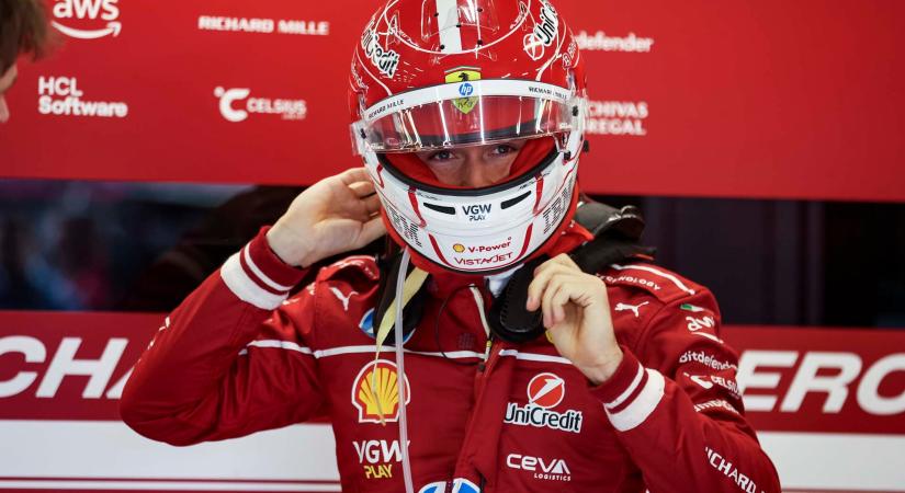Rejtélyes tempóvesztés a Ferrarinál – Leclerc válaszokat követel