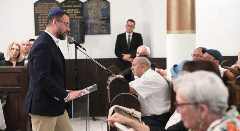 A Szombathelyről elhurcolt és a munkaszolgálatban elhunyt ártatlan zsidó polgárokra emlékeztek