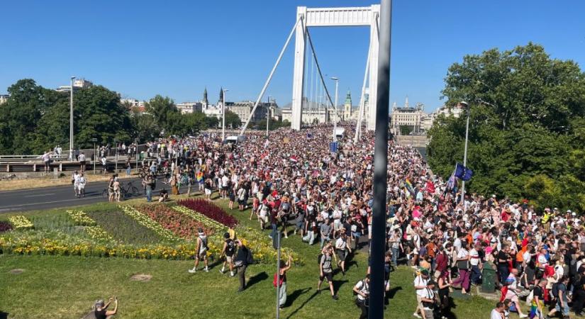 Megindokolták: ezért ússzák meg a bírságot a budapesti Pride felvonulói