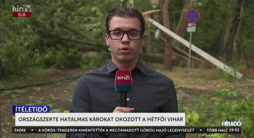 Az országra lecsapó heves viharok miatt sokfelé hatalmas károk keletkeztek.