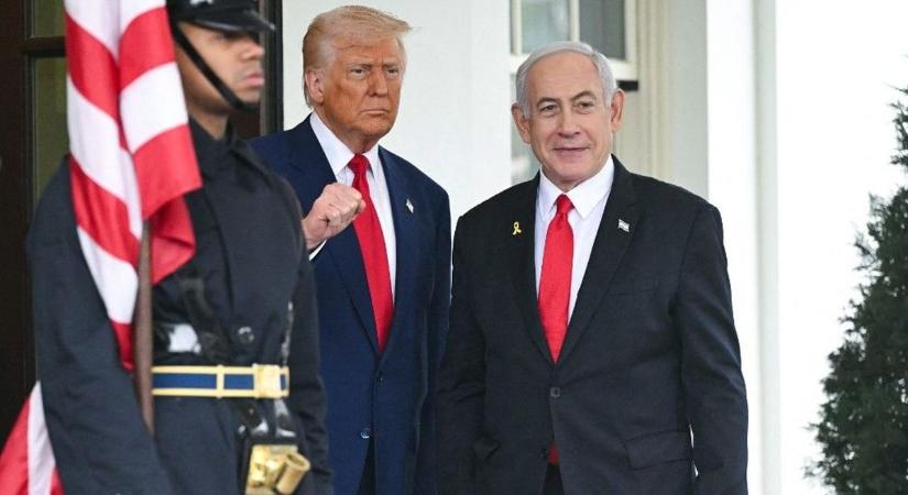 Békeremények: Netanjahut ismét a Fehér Házban fogadja Trump