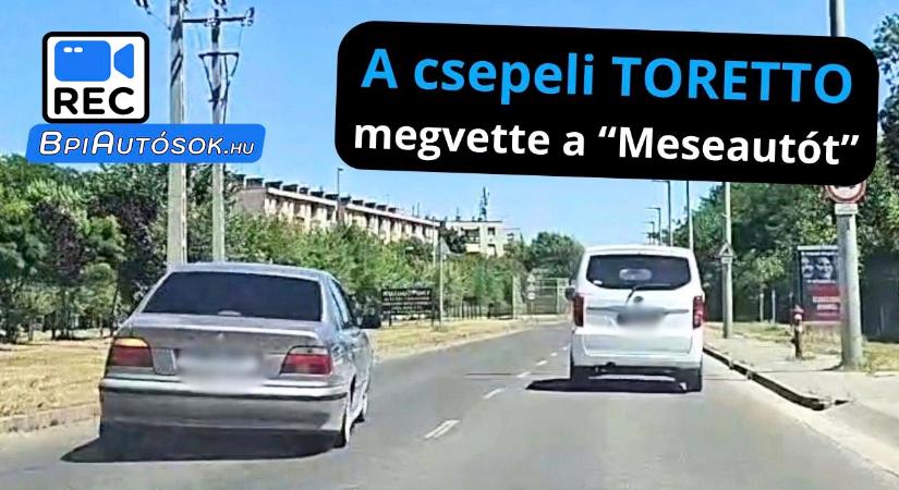 Amikor a „Meseautót” egy „igazi” sofőr hajtja, akinek a vérében van a vezetés