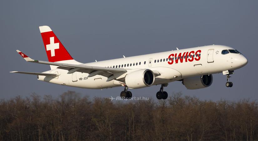 Megint füst volt egy Swiss A220-as fedélzetén