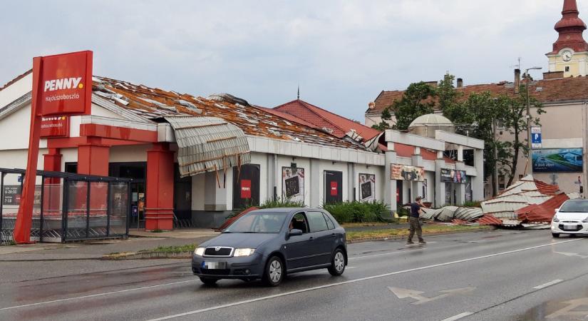 137 kilométeres széllökést is mértek délután