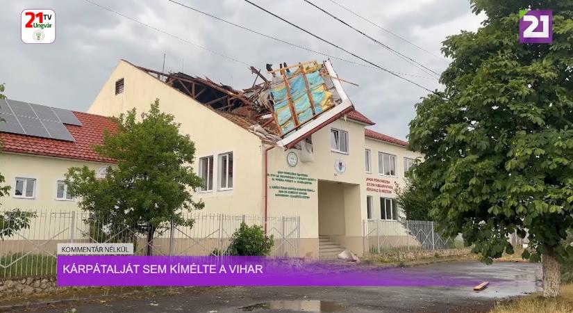 Kommentár nélkül (2025.07.07) Kárpátalját sem kímélte a vihar (videó)