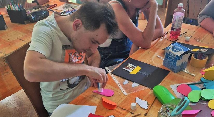 Alkotóműhely a Soproni Szociális Intézményben