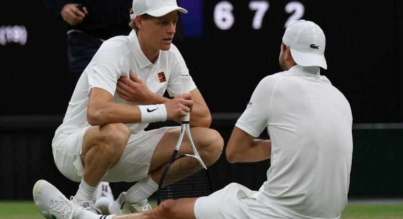 Dráma Wimbledonban: élete győzelme lehetett volna a világelső ellen, de sírás lett a vége (VIDEÓ)