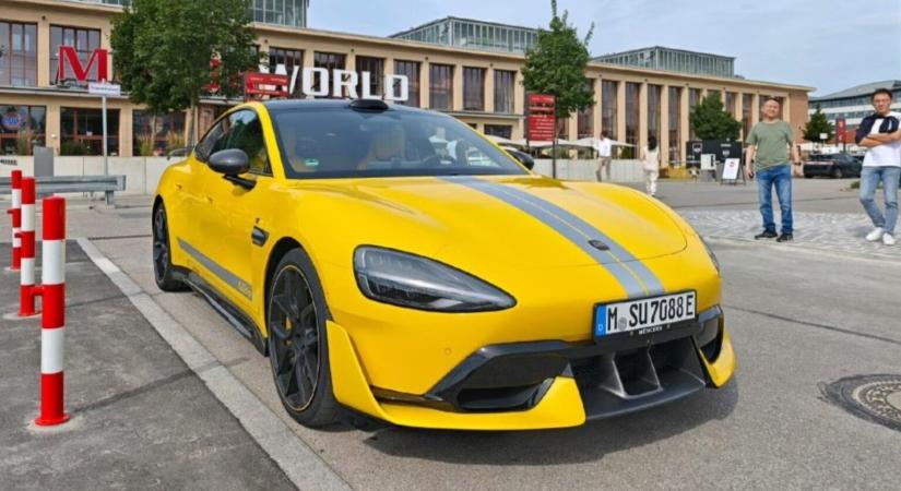 Rendszámot kapott az első Xiaomi SU7 Ultra Európában