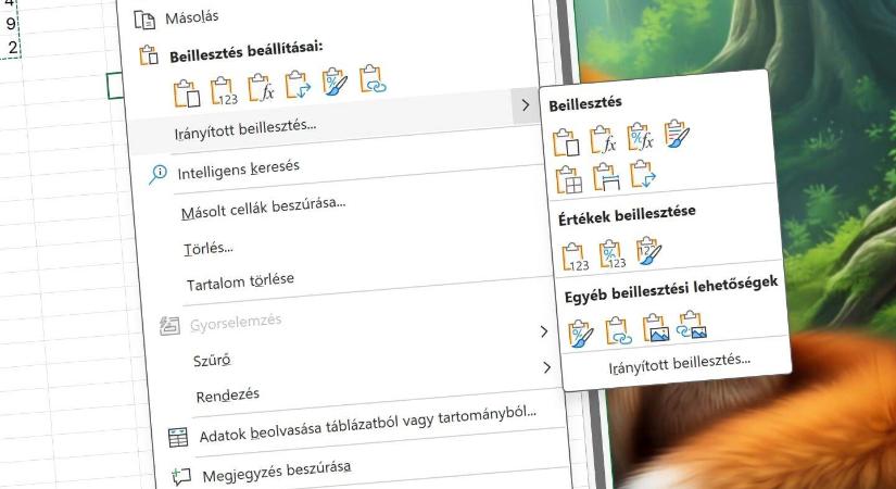 Trükkös másolási lehetőségek az Excelben, amelyeket kevesen ismernek