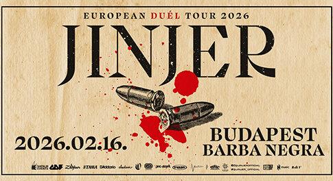 Hat év után headliner turnéval jön a Jinjer Budapestre!