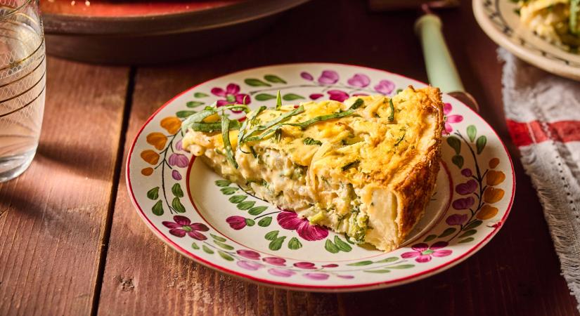 Cukkinis quiche
