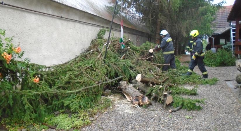 Elképesztő károkat okozott a vihar