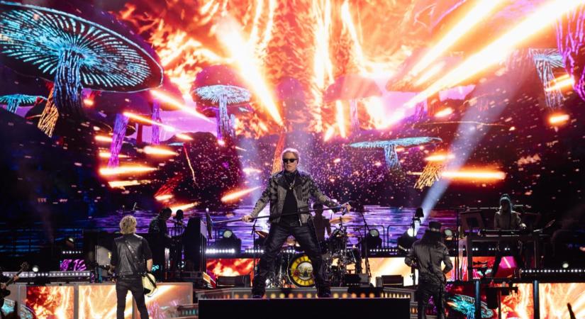 Egy hét múlva Budapesten a Guns N’ Roses – giga show-val készül a zenekar