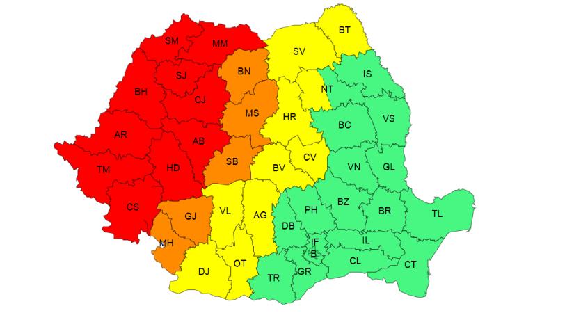 Vörös kód: ismét lecsap a vihar, kiadták a riasztást