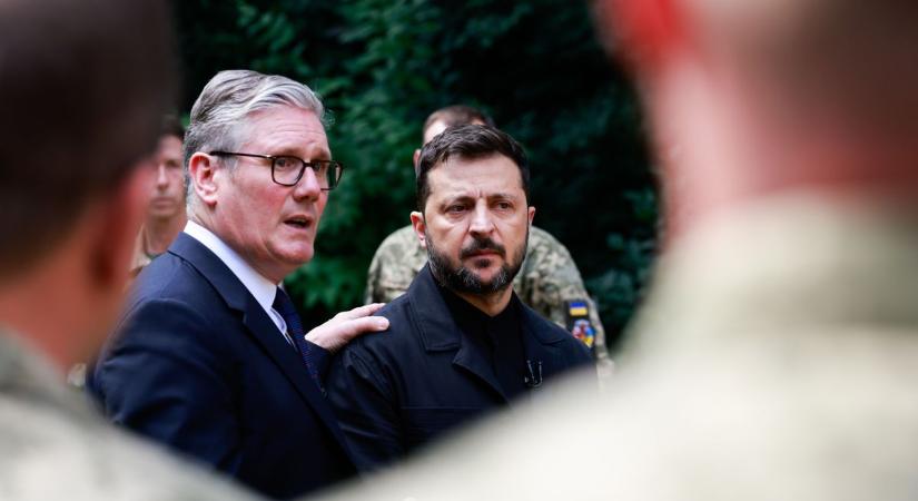 Zelenszkij háborús terveihez brit segítség érkezik