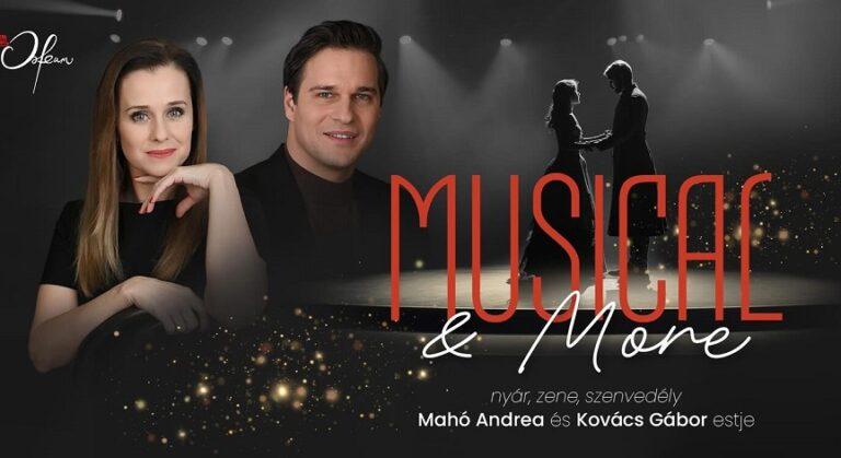 Musical & More – Mahó Andrea és Kovács Gábor ad koncertet az Orfeumban