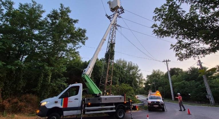 Az E.ON 165 ezer ügyfelénél volt áramkimaradás a vihar miatt