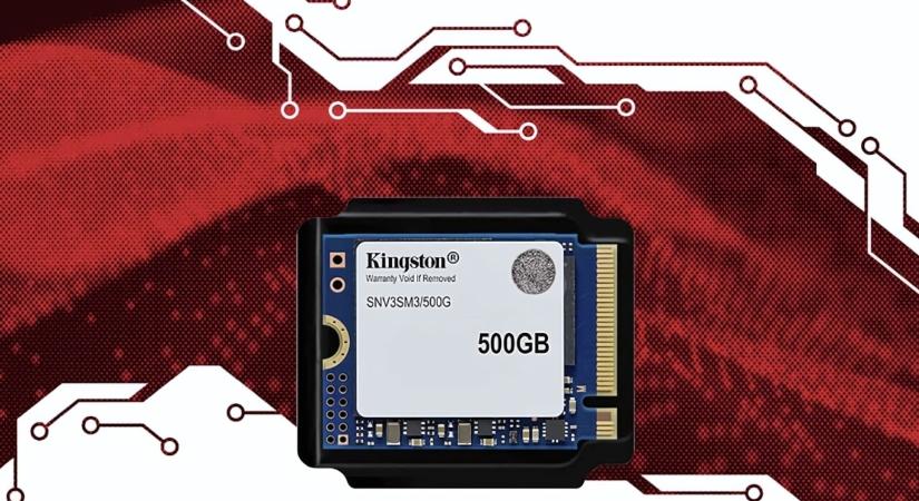 Miniatürizálja az NV3-as SSD-családják a Kingston