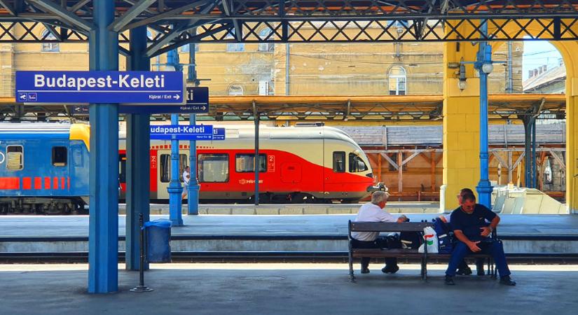 MÁV: elromlott a biztosítórendszer, leállt a Keleti pályaudvar vonatközlekedése hétfő reggel