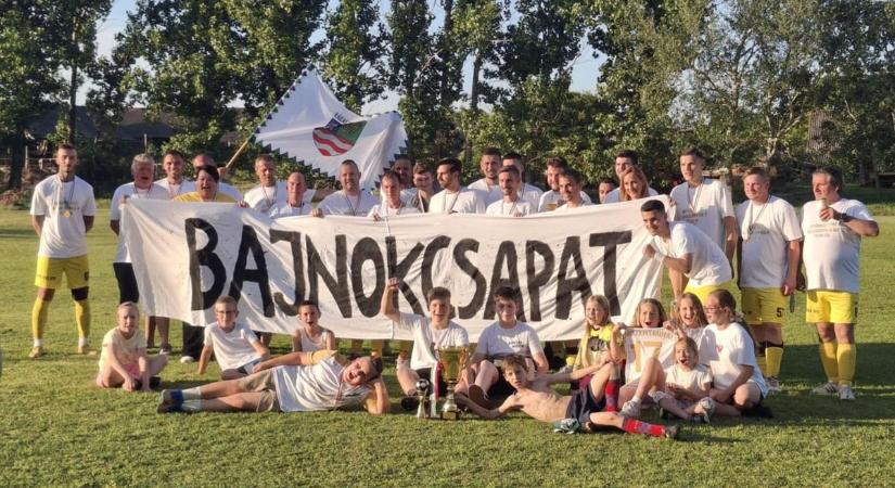A talajvíz sem fogott ki rajtuk - ezért lett bajnok a Rábaszentmihály