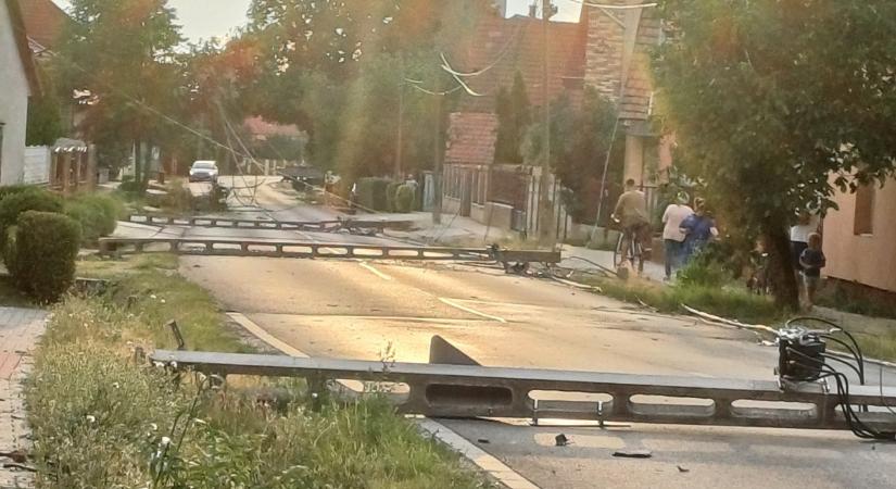 Budapest közelében van még hely, ahol nincs áram, és az út sem járható