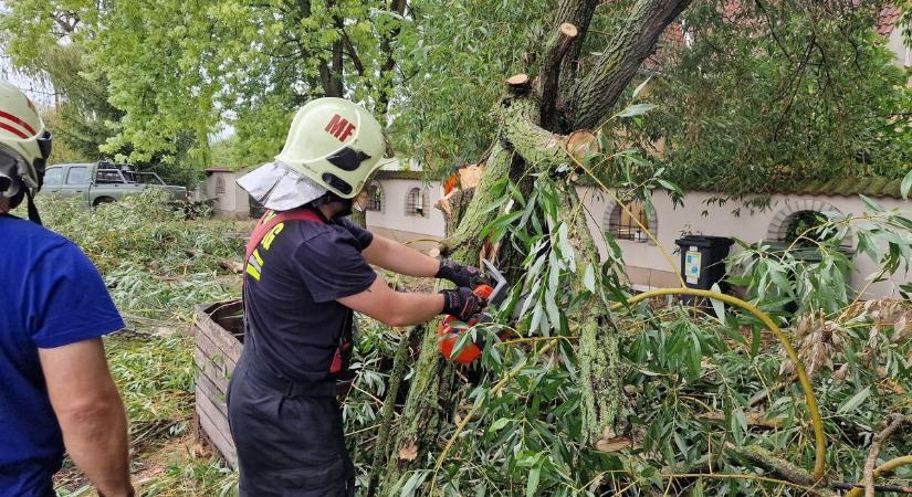 Tűz perzselte, vihar rombolta – kemény napok borzolták a kedélyeket Fejér vármegyében is (videókkal)