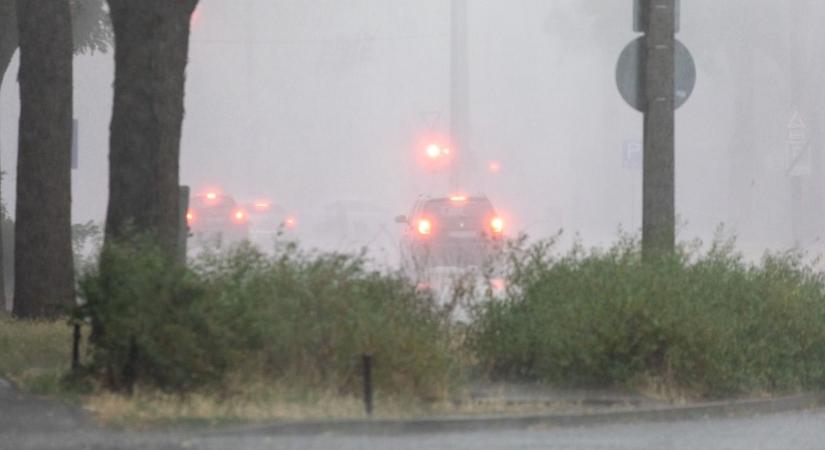 90-110 km/h-s széllökések is lehetnek: újra lecsapott a vihar Hajdú-Biharban