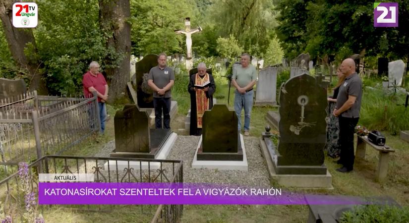 Aktuális (2025.07.08) - Katonasírokat szenteltek fel a Vigyázók Rahón (videó)